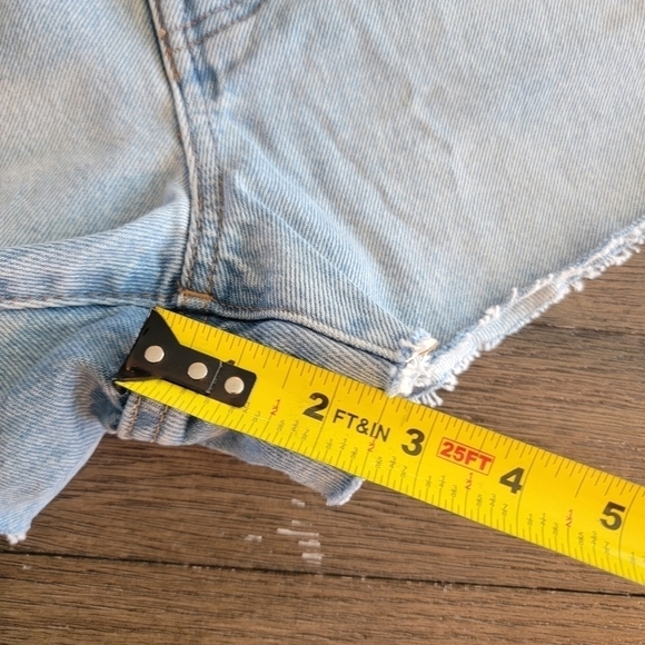 NWT Madewell Relaxed Fit Denim Shorts 30 - Picture 9 of 10